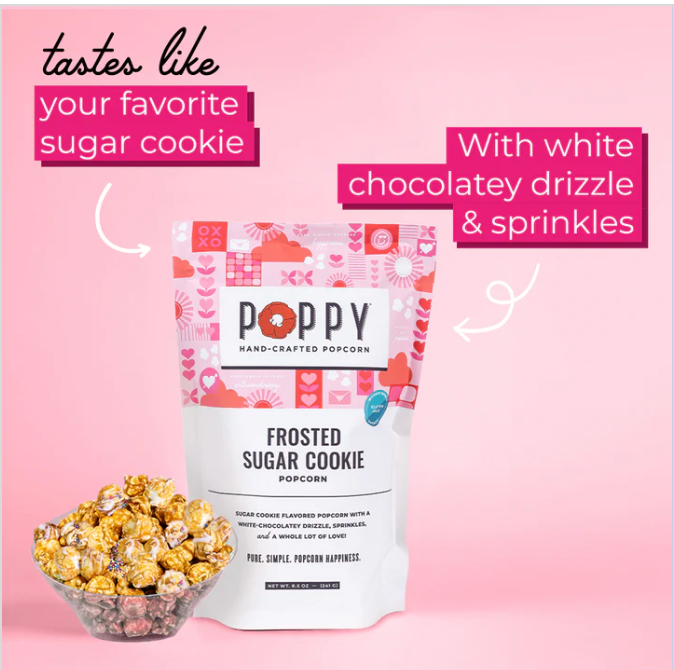 Frosted Sugar Cookie by Poppy Popcorn