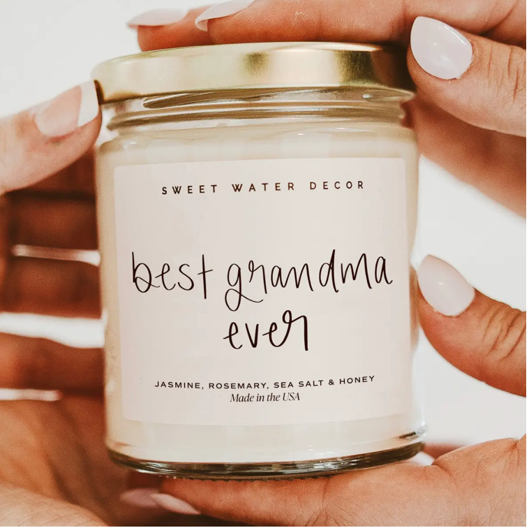 Best Grandma Ever 9 oz Soy Candle