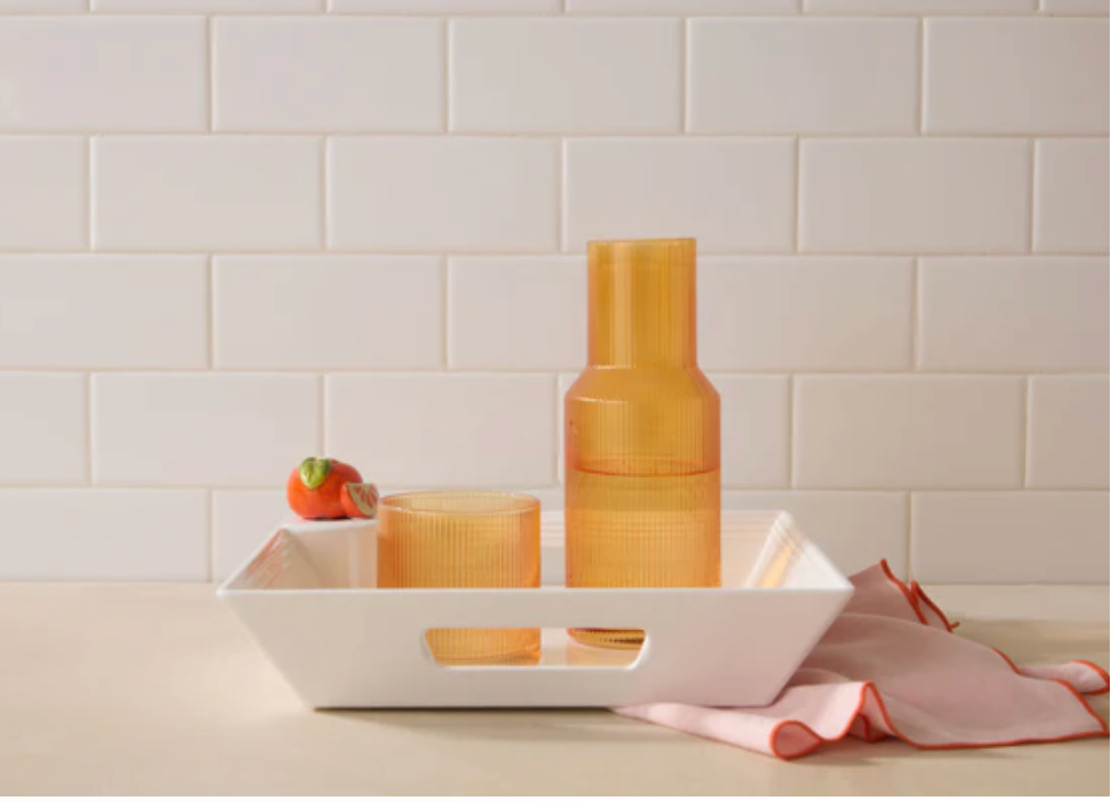 Square Melamine Tray by Nora Fleming