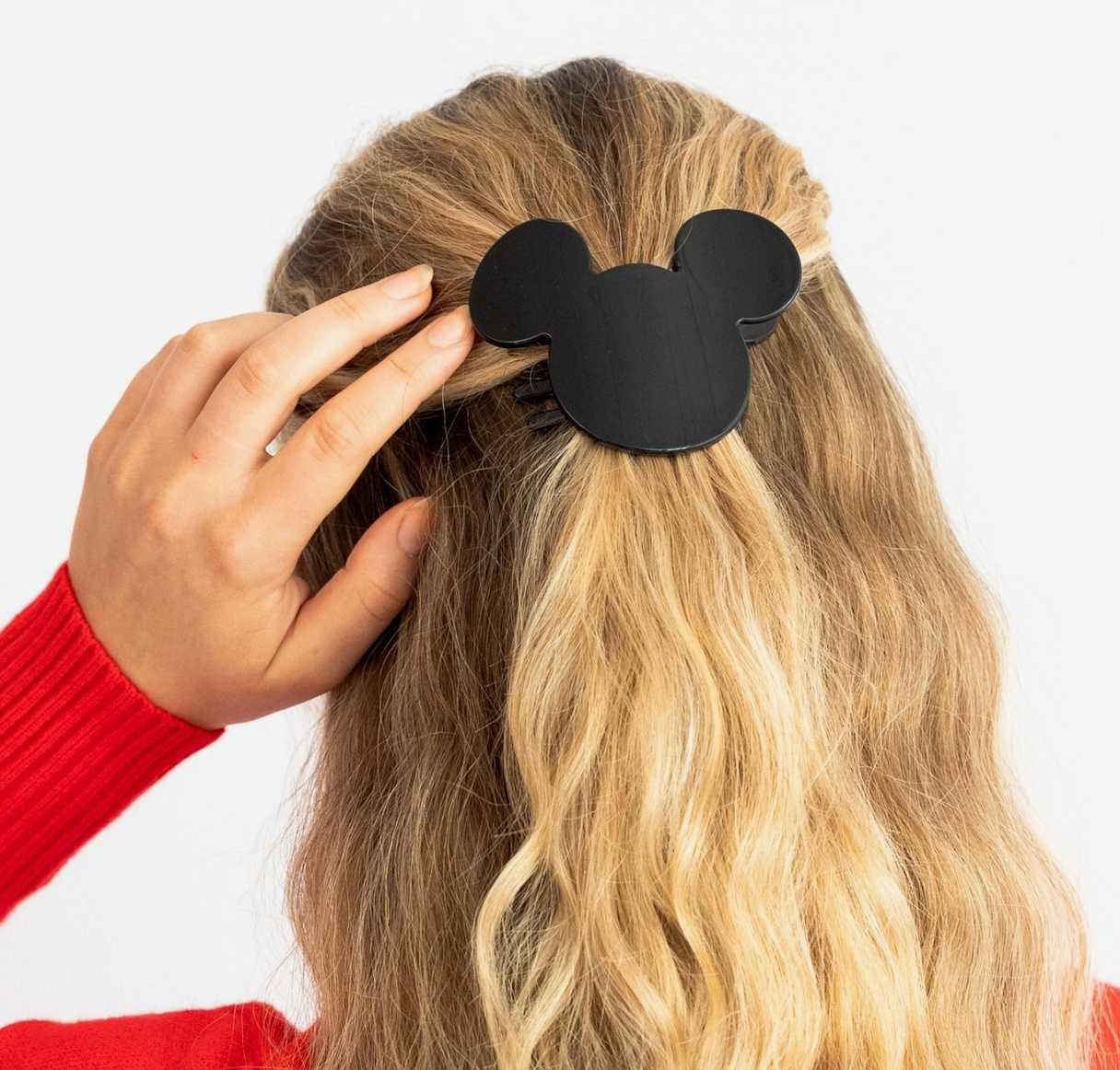 Disney: Mickey Mouse Shaped | Large | Flat Hair Clip