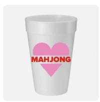 Mahjong Foam Cups by Mahji Mamas