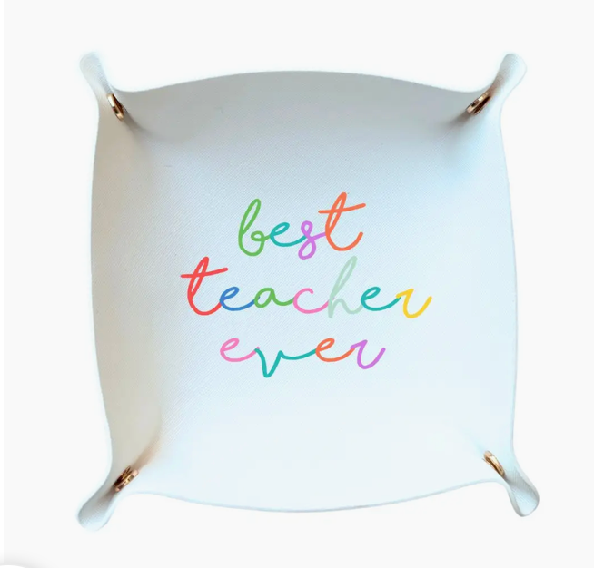 Best Teacher Ever Gift Tray