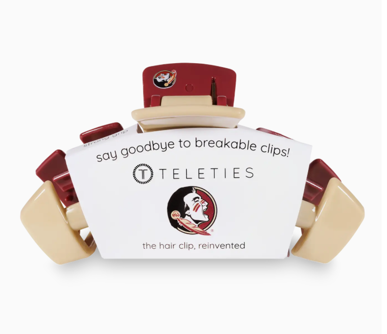 Classic College Hair Clip by Teleties - FSU