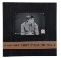 God Has Great Plans Frame