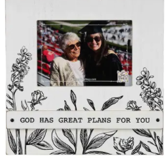 God Has Great Plans Frame