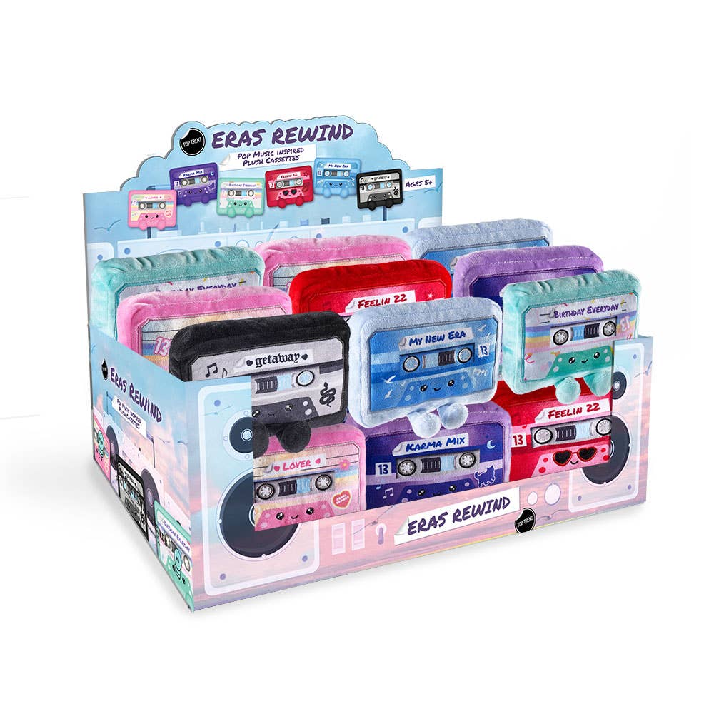 Eras Rewind - Cassette tape plush