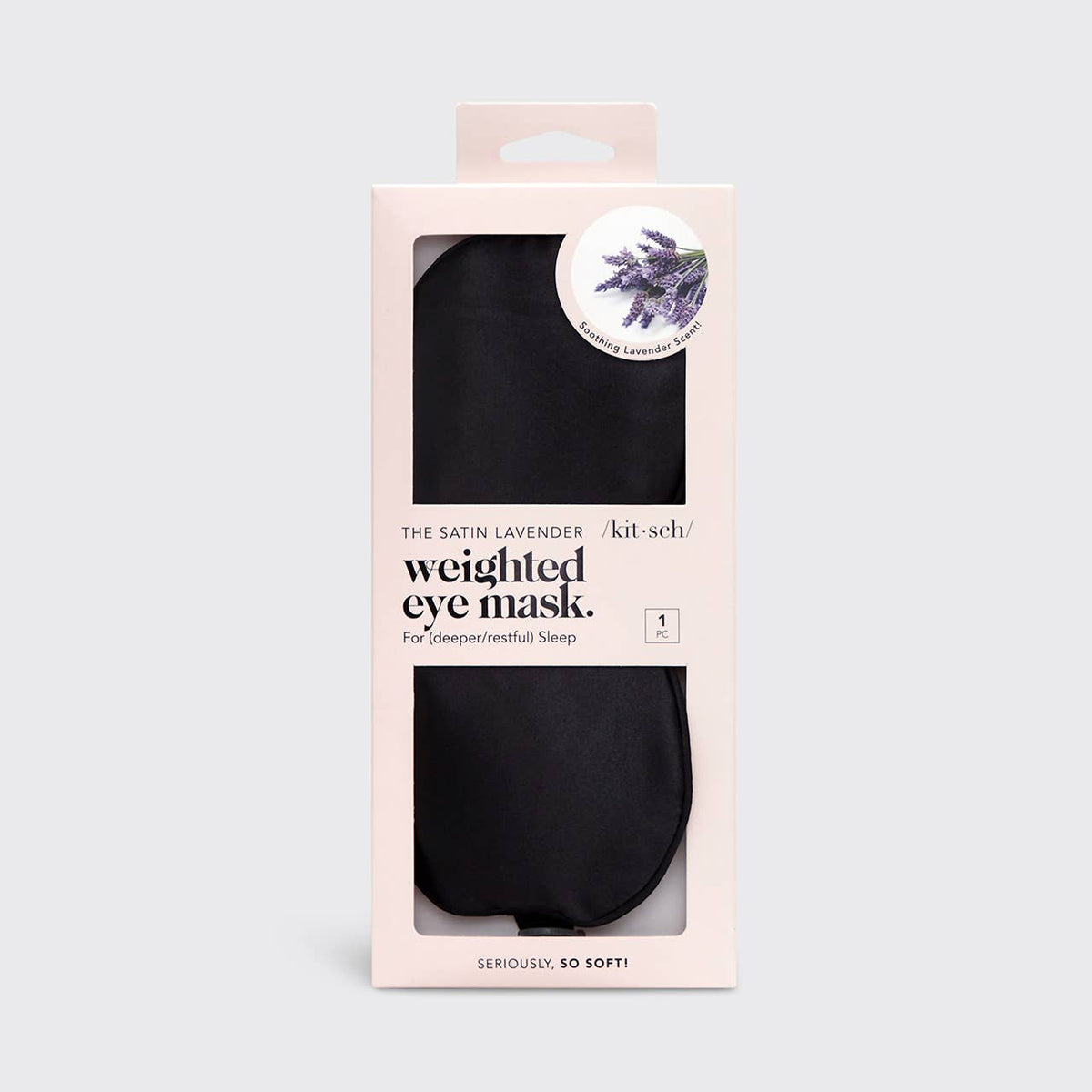 Lavender Scented Satin Weighted Eye Mask