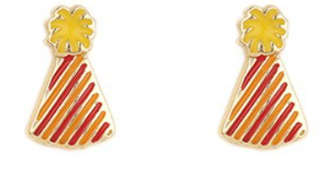 Acrylic Celebration Birthday Stud Earrings