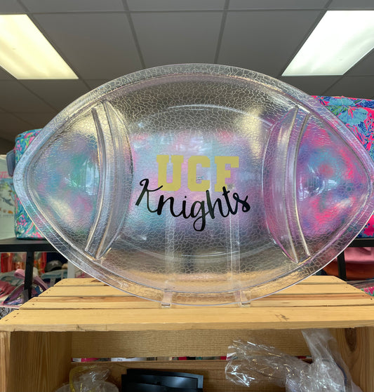 Football Chip & Dip Dish