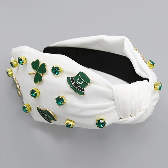 Shamrock & Leprechaun Hat Headband