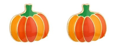 Enamel Thanksgiving Stud Earring