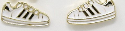 School Days Enamel Stud Earrings