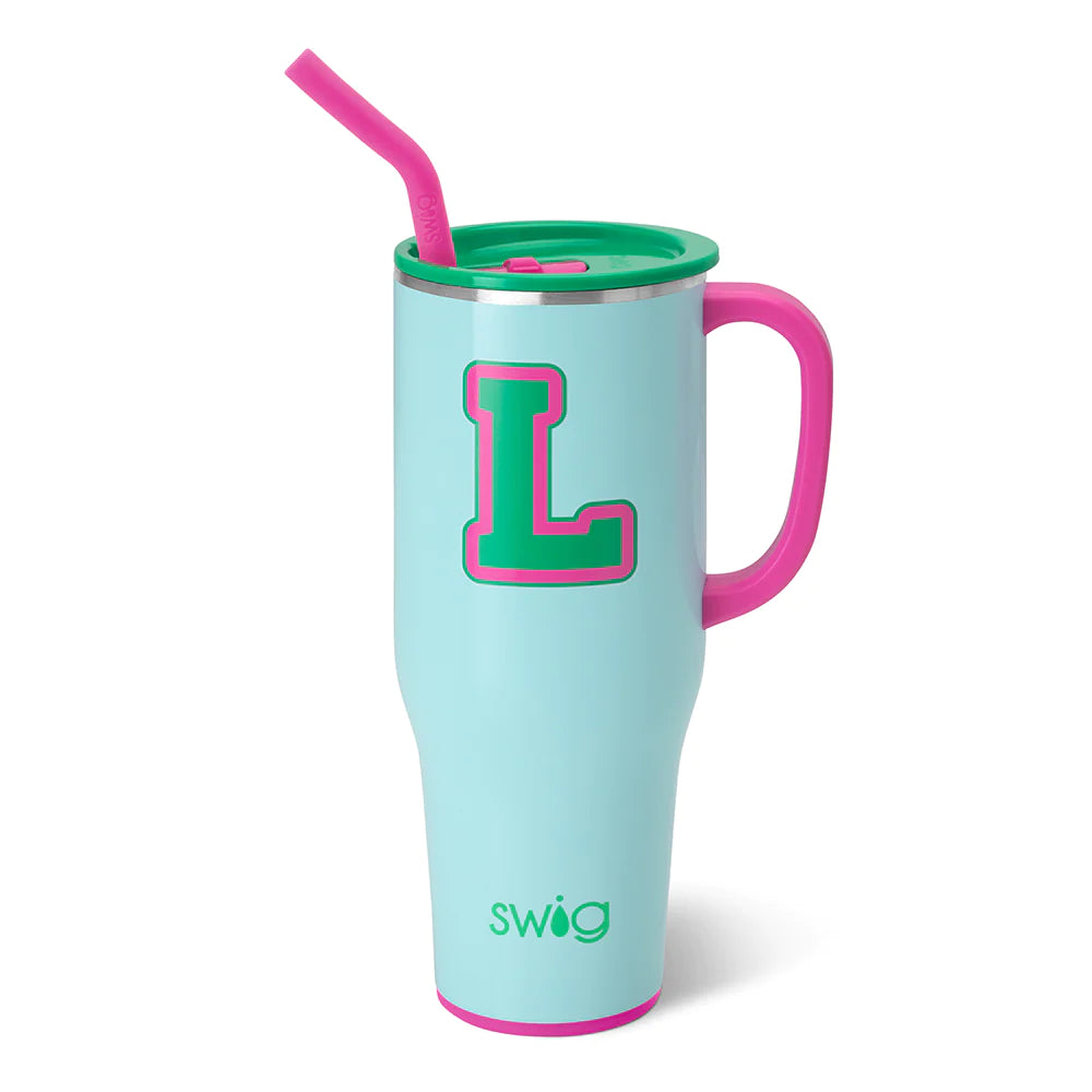 Pep Rally Initial Mega Mug By Swig