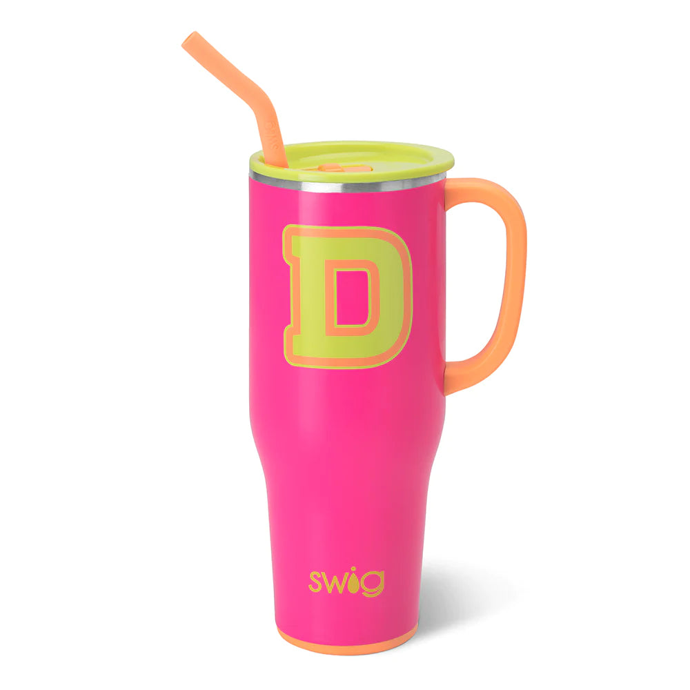 Pep Rally Initial Mega Mug By Swig