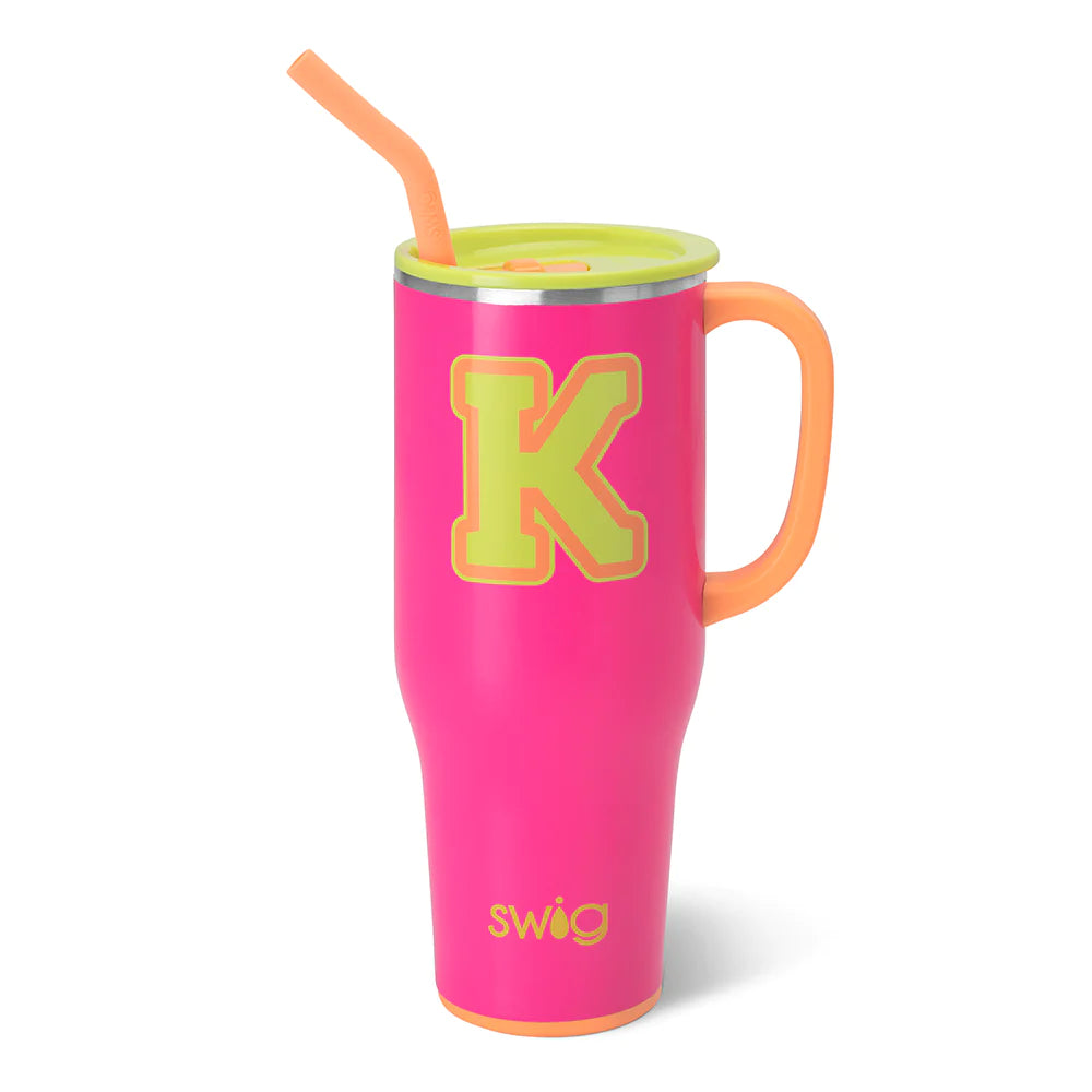 Pep Rally Initial Mega Mug By Swig