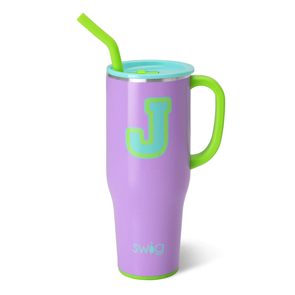Pep Rally Initial Mega Mug By Swig