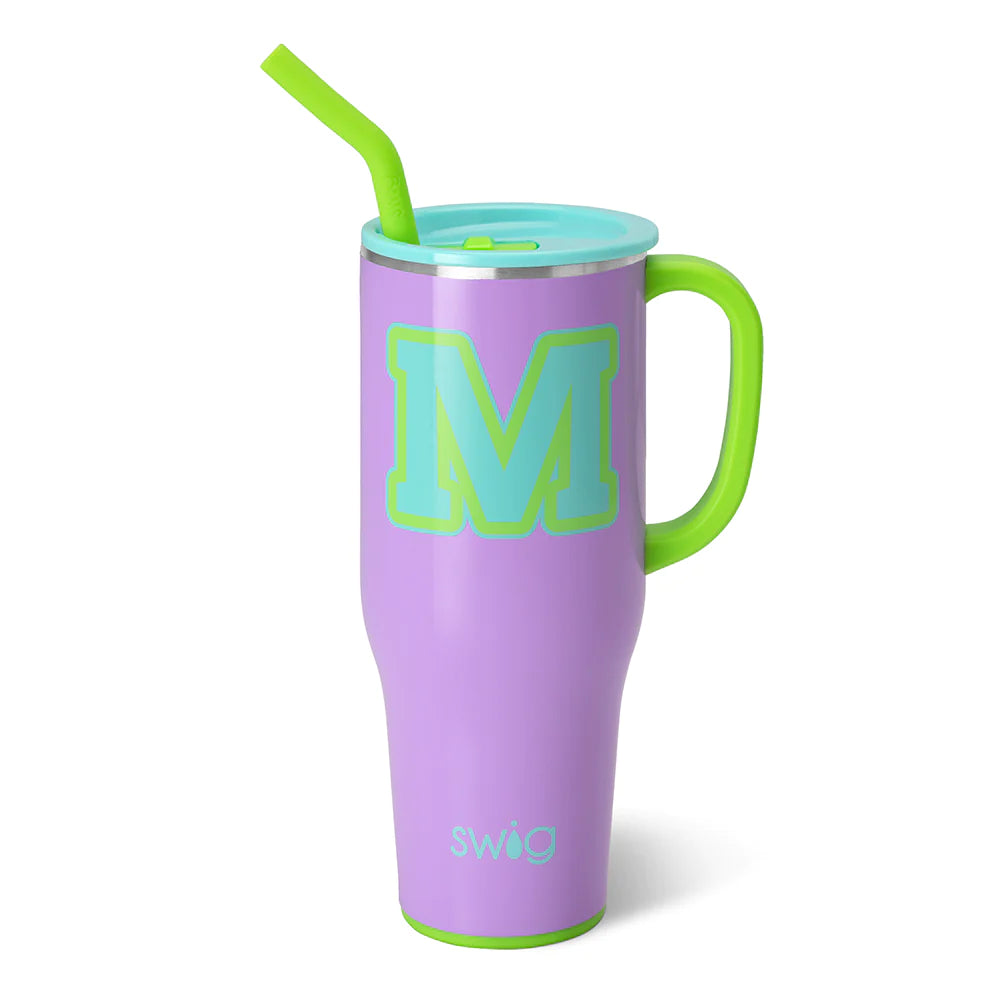 Pep Rally Initial Mega Mug By Swig