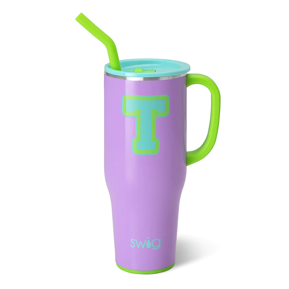 Pep Rally Initial Mega Mug By Swig