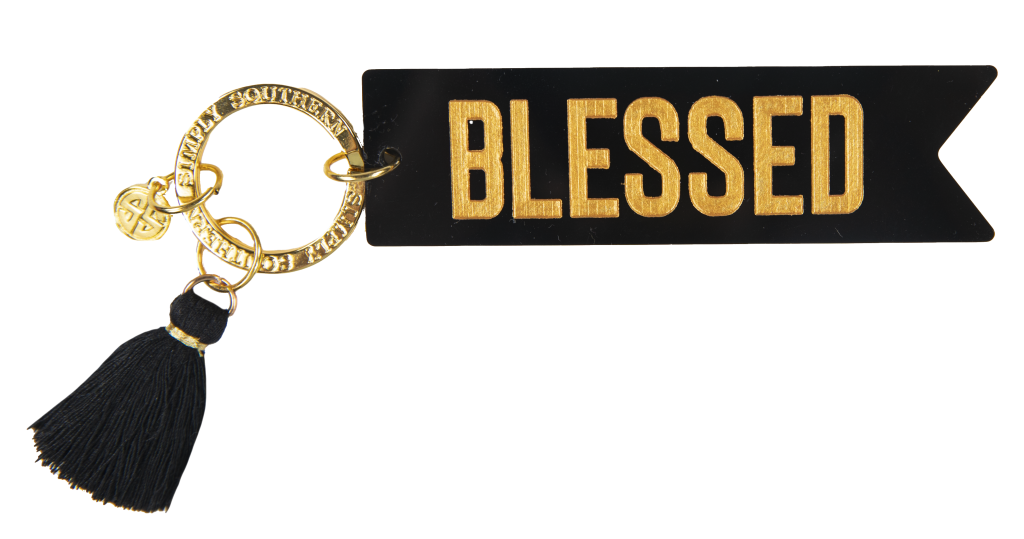 Simply Southern Acrylic Tassel Key Chain