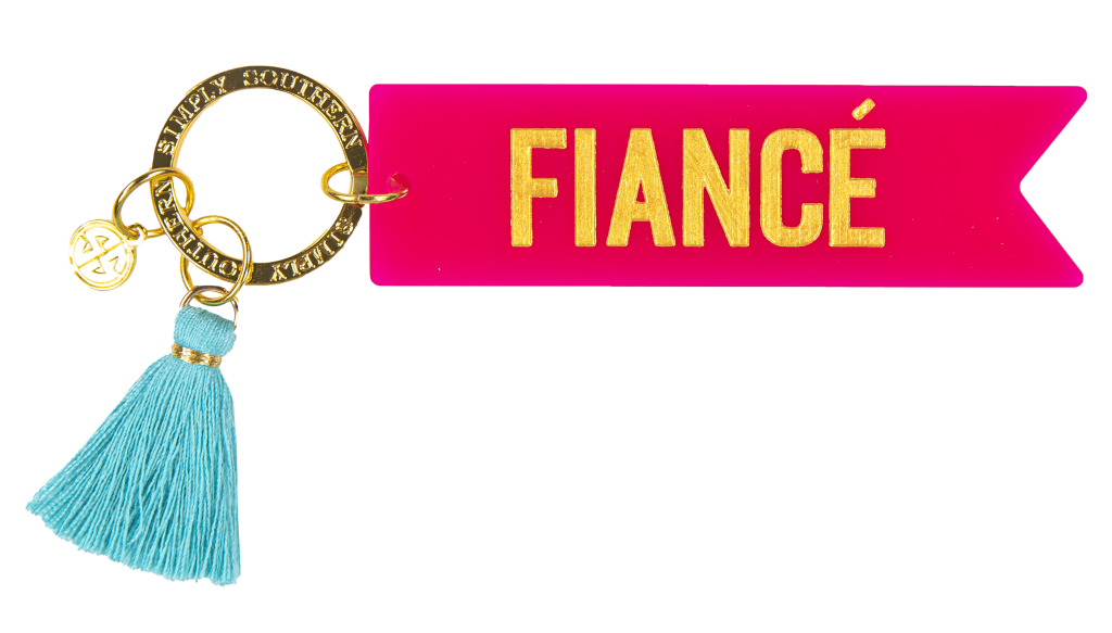 Simply Southern Acrylic Tassel Key Chain