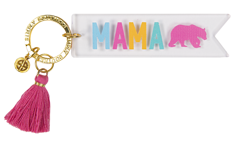 Simply Southern Acrylic Tassel Key Chain
