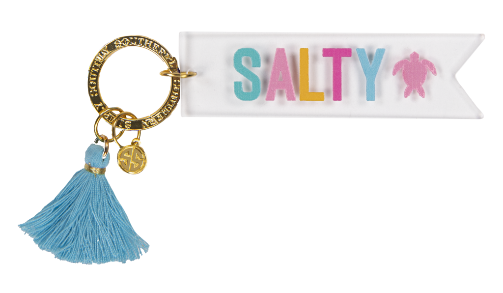 Simply Southern Acrylic Tassel Key Chain
