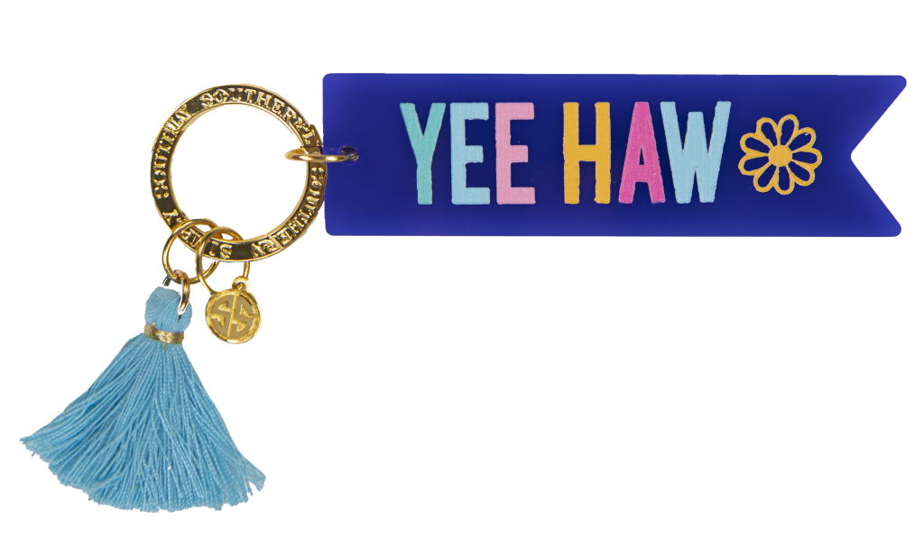 Simply Southern Acrylic Tassel Key Chain