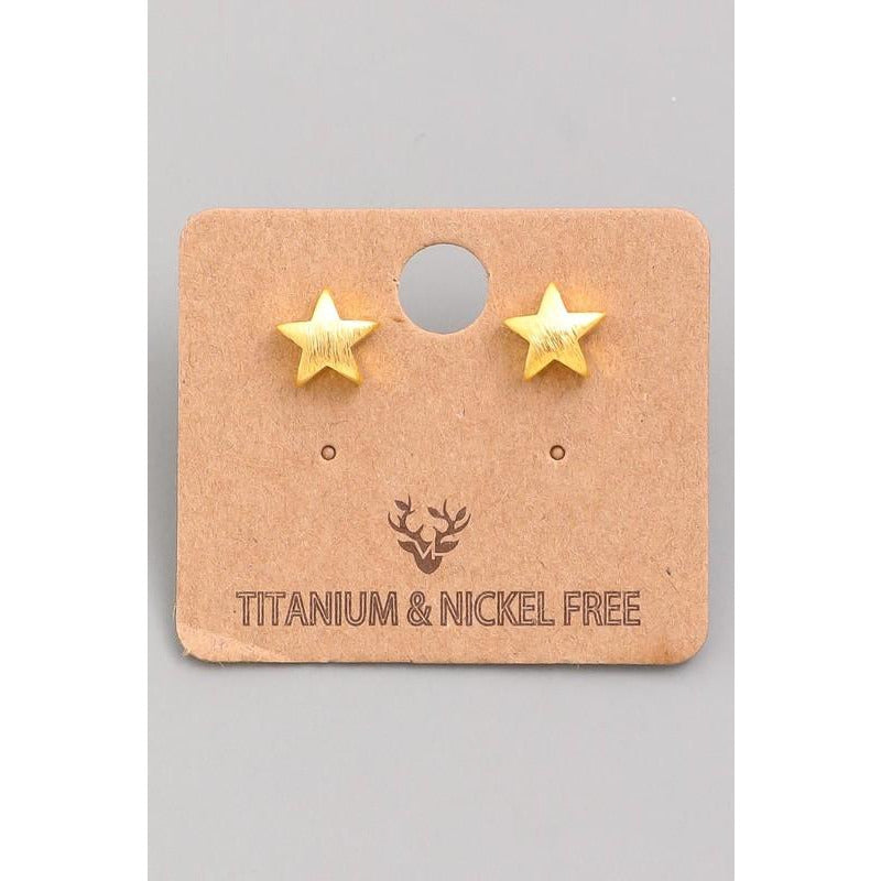 Mini Star Must Have Stud Earrings