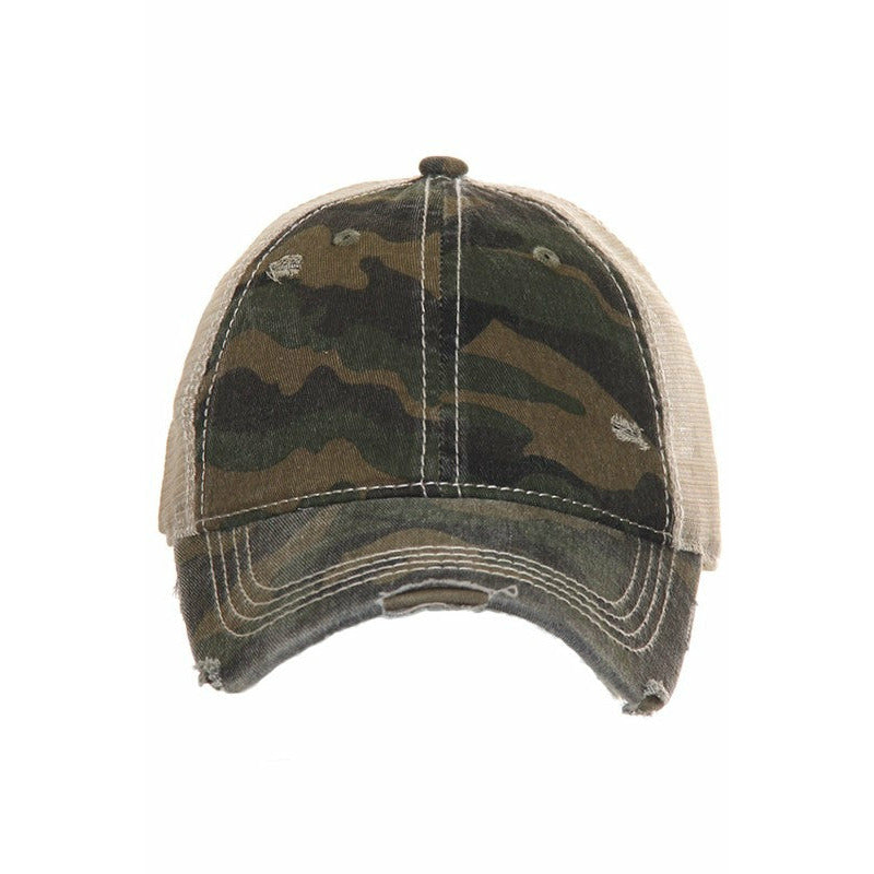 Monogrammed Pony Cap