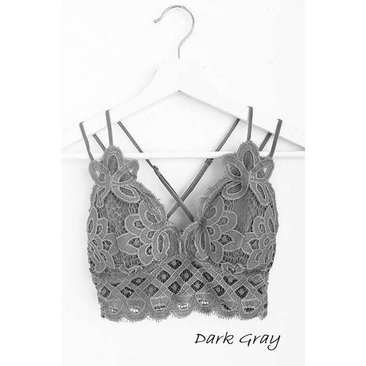 Lace X-Back Bralette