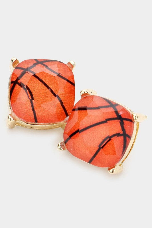 Sport Cushion Cut Stud Earring