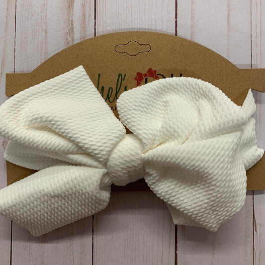 Fabric Headband with XL Bow