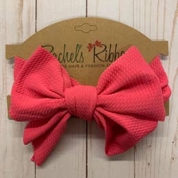 Fabric Headband with XL Bow