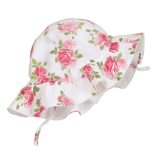 Muslin Rose Sun Hat