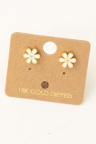 Daisy Enamel Must Have Stud Earring