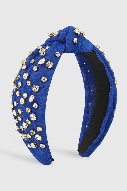 Crystal Rhinestone Knotted Headband