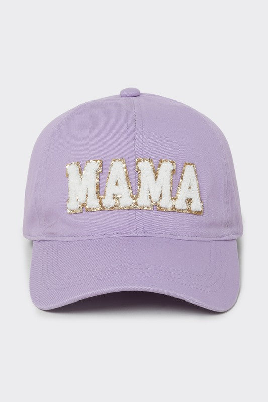 Mama Chenille Letters Baseball Hat