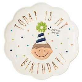 Birthday Candle Plate