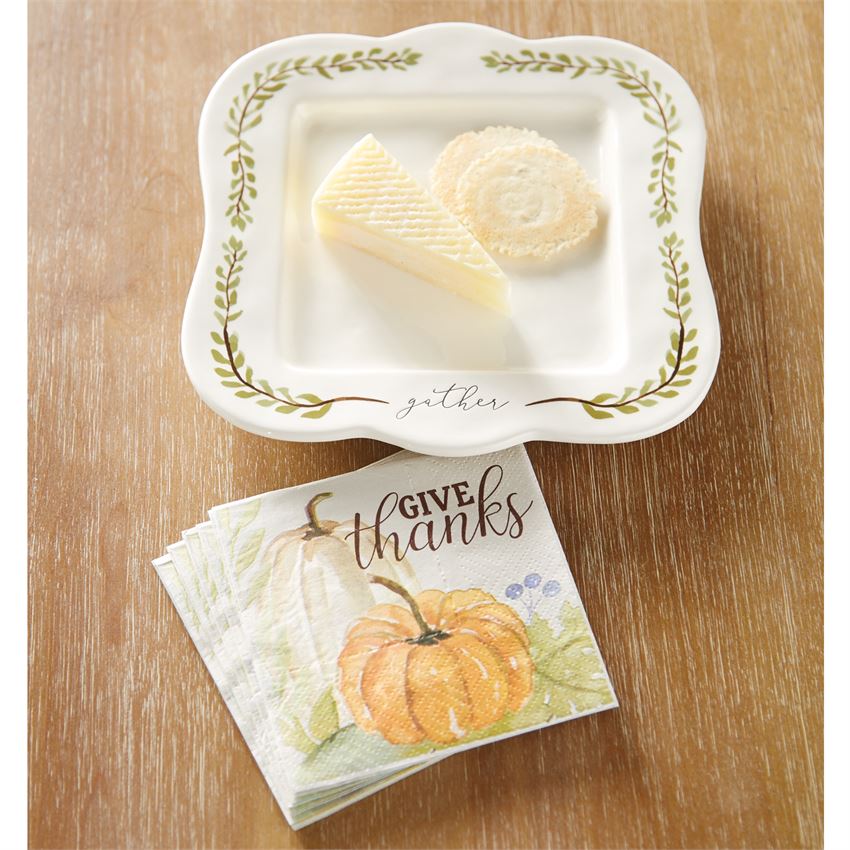 Gather Pumpkin Cheese Set