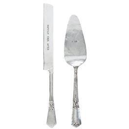 Cake Knife Server Set