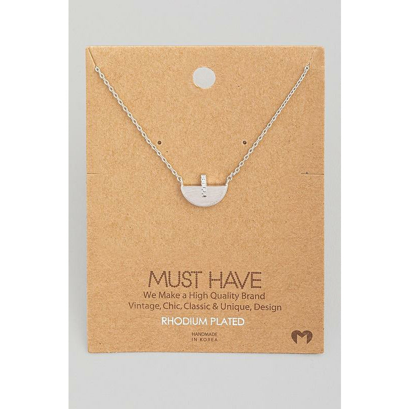 Semi Circle Must Have Necklace