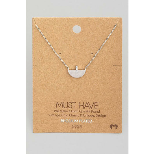 Semi Circle Must Have Necklace