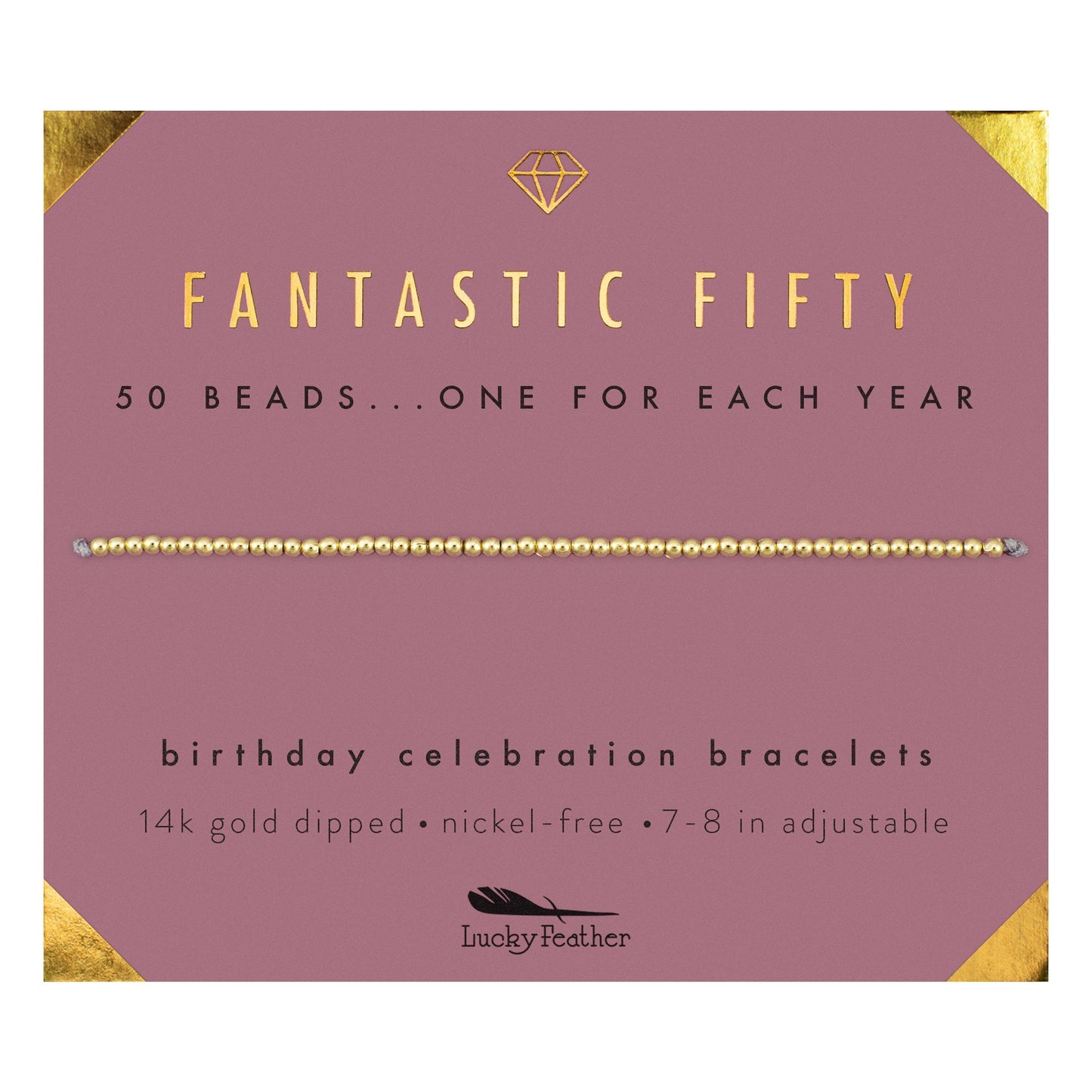 Milestone Birthday Bracelet