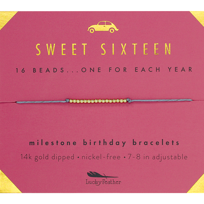 Milestone Birthday Bracelet