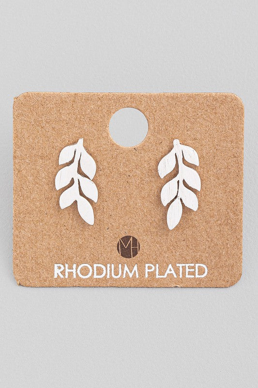 Leafy Branch Must Have Stud Earring