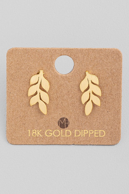 Leafy Branch Must Have Stud Earring