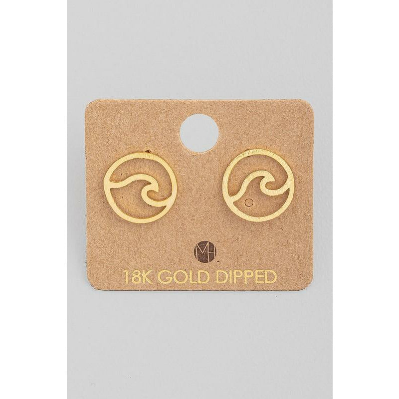 Wave Must Have Stud Earring