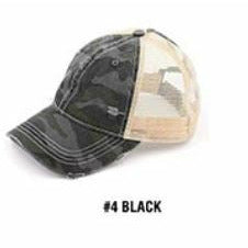 Monogrammed Pony Cap