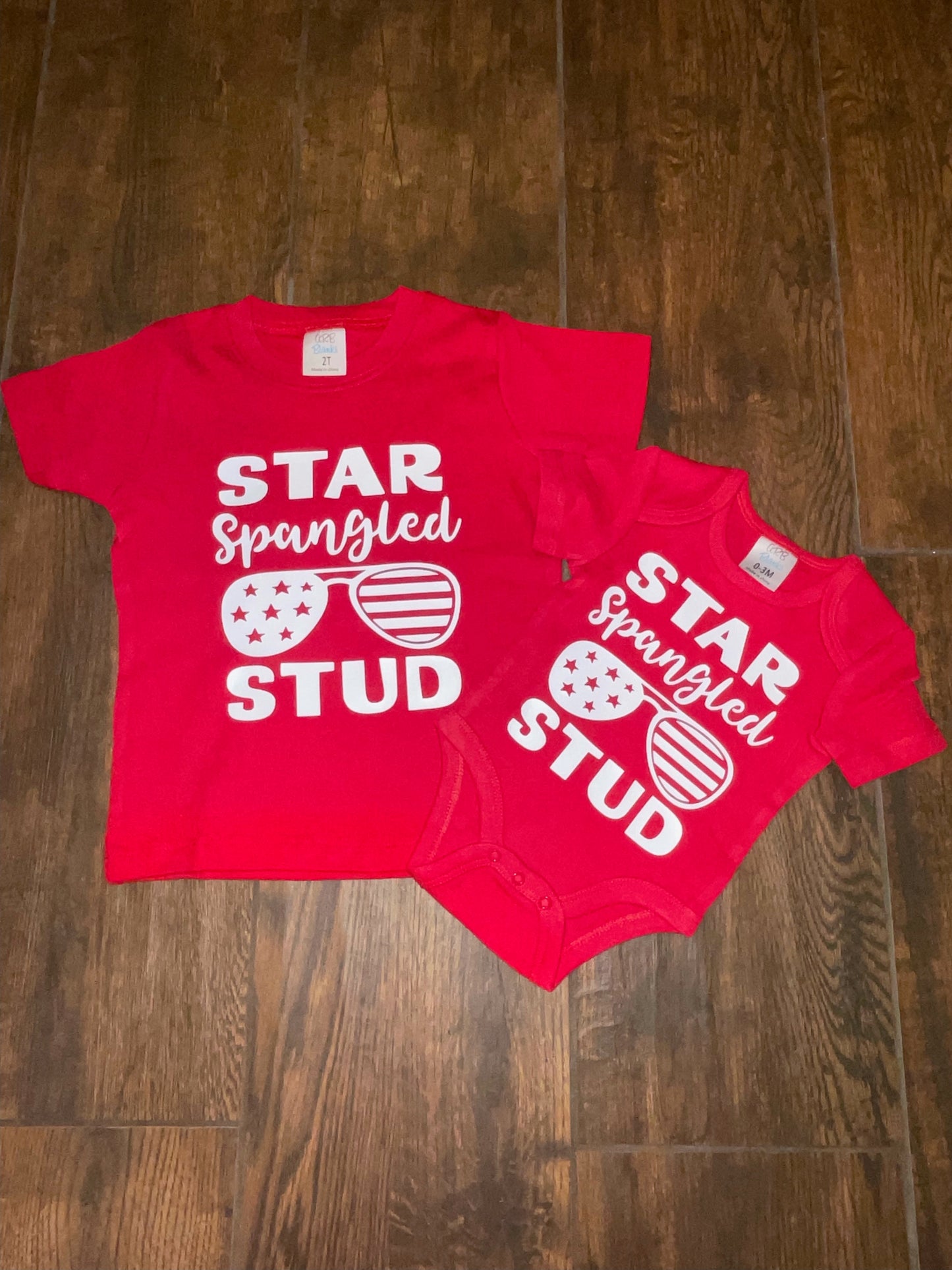Star Spangled Stud Top
