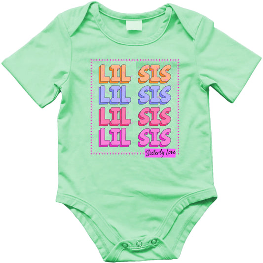 Lil Sis Onesie by Jane Marie